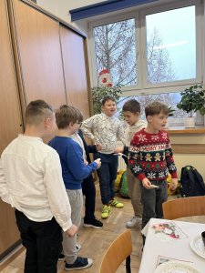 Klasowa wigilia klasy 3B - 3