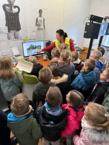 Odwiedziny klasy 0a na Komendzie Powiatowej Policji - 5