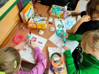 Zajęcia rękodzieła artystycznego - długopis 3D - 9