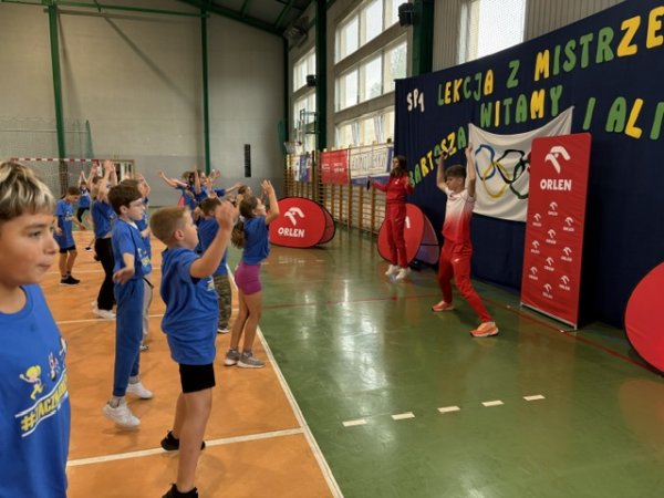 🏆 Lekcja z Mistrzem już za nami! To był niesamowity dzień w SP1! 🏃‍♂️💨 — zdjęcie 20