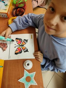 Zajęcia rękodzieła artystycznego - długopis 3D - 3