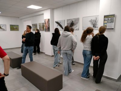 „Plastyka w terenie”- SP 1 na wystawie fotografii w PDK - 4