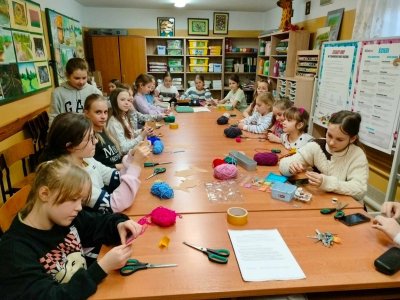 Wiosna na zajęciach rozwijających zainteresowania w ramach rękodzieła artystycznego - 1