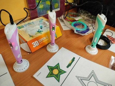 Zajęcia rękodzieła artystycznego - długopis 3D - 12