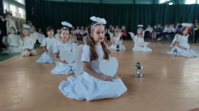 Świąteczna opowieść w wykonaniu uczniów 