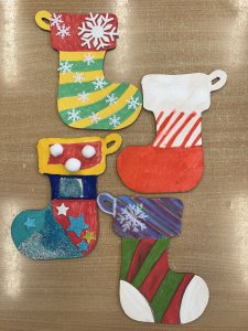 Prace techniczne i plastyczne uczniów klasy 3B - 4