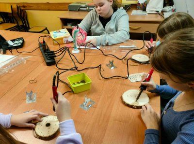 Wiosna na zajęciach rozwijających zainteresowania w ramach rękodzieła artystycznego - 4