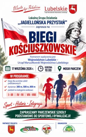 BIEGI KOŚCIUSZKOWSKIE – ZAPRASZAMY SZKOŁY! — zdjęcie 1