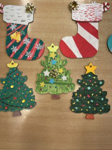 Prace techniczne i plastyczne uczniów klasy 3B - 7