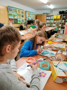 Zajęcia rękodzieła artystycznego - długopis 3D - 1