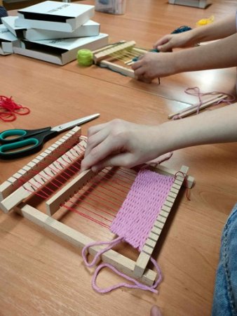 Rękodzieło Artystyczne- tkanie na krosnach — zdjęcie 2