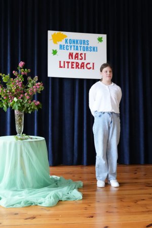 Finał Konkursu Recytatorskiego   ,,Nasi Literaci