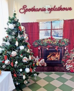 Spotkanie opłatkowe w Środowiskowym Domu Samopomocy w Laskach - 1
