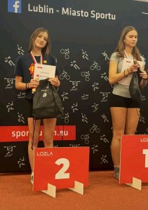 Medale naszych uczennic w lubelskiej hali! - 2