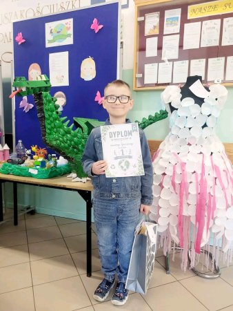 WYNIKI KONKURSU EKOLOGICZNEGO „Z odpadów - skarby świata ” ♻️🌏 — zdjęcie 9