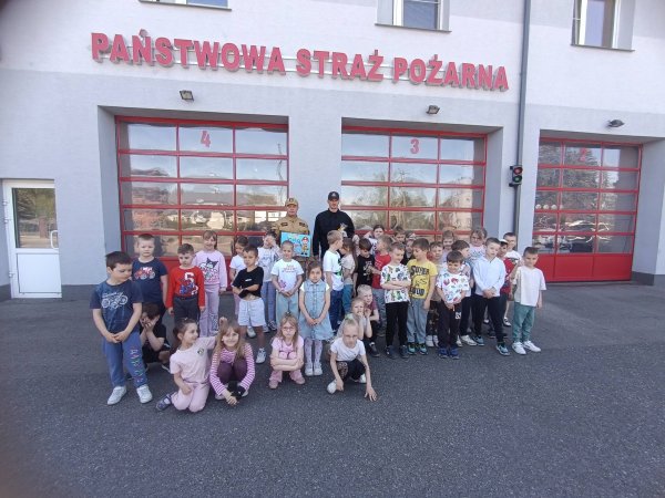 Oddziały przedszkolne w Komendzie Powiatowej Państwowej Straży Pożarnej w Parczewie — zdjęcie 1