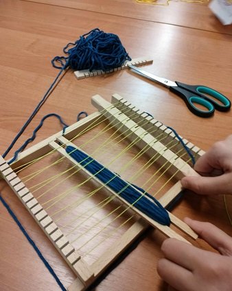 Rękodzieło Artystyczne- tkanie na krosnach — zdjęcie 11