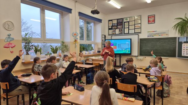 Warsztaty profilaktyczne  w SP1 — zdjęcie 1