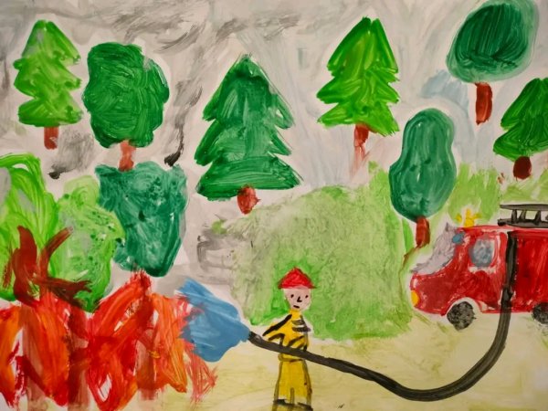 Rozstrzygnięcie OGÓLNOPOLSKIEGO STRAŻACKIEGO KONKURSU PLASTYCZNEGO — zdjęcie 9