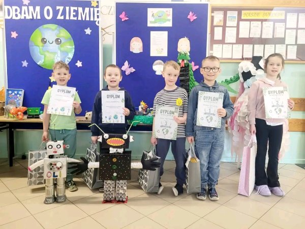 WYNIKI KONKURSU EKOLOGICZNEGO „Z odpadów - skarby świata ” ♻️🌏 — zdjęcie 6