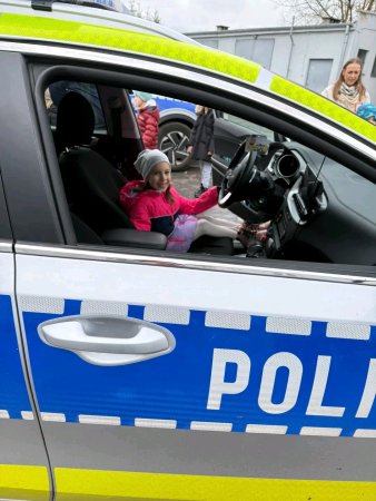 Odwiedziny klasy 0a na Komendzie Powiatowej Policji — zdjęcie 3